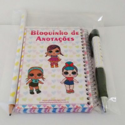 Bloquinho de Anotação LOL Surprise
